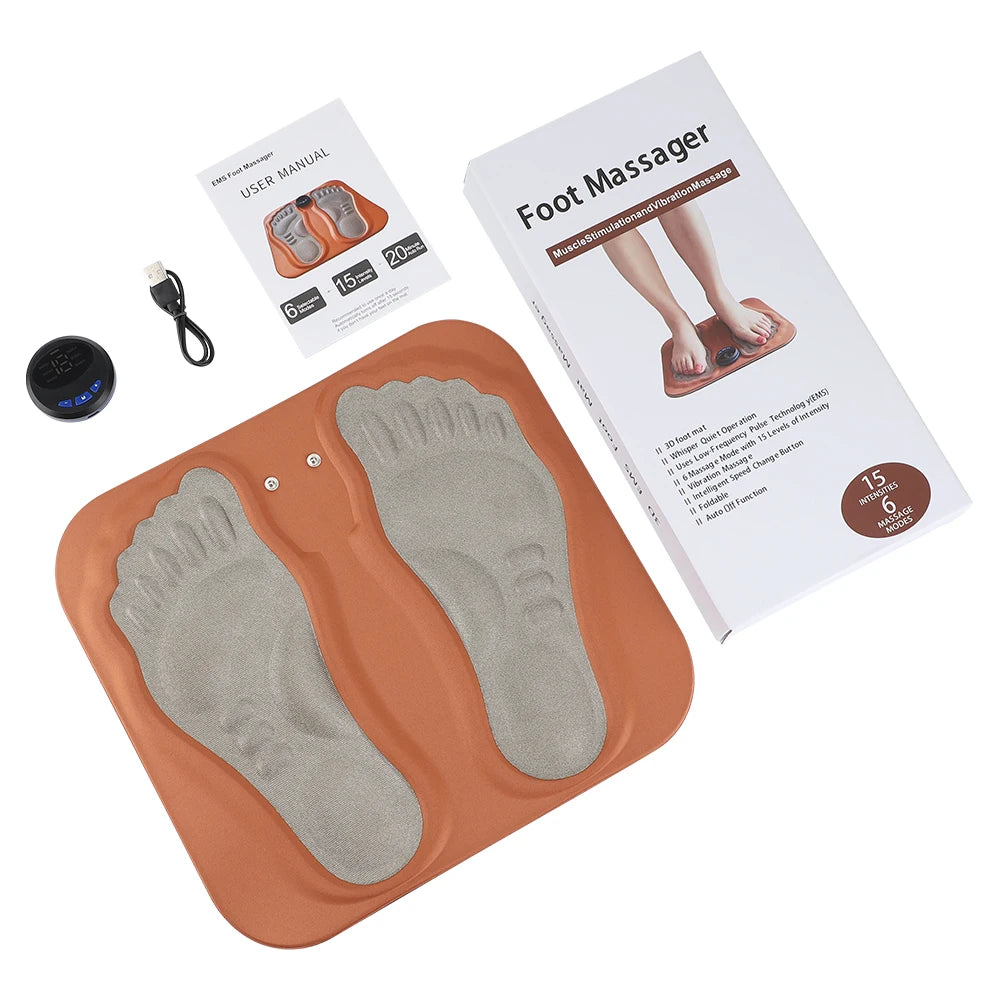 PulseSoothe - Smart EMS Foot Massage Pad