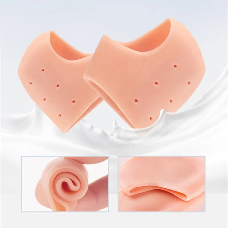 SilkHeel - Moisturizing Gel Heel Socks