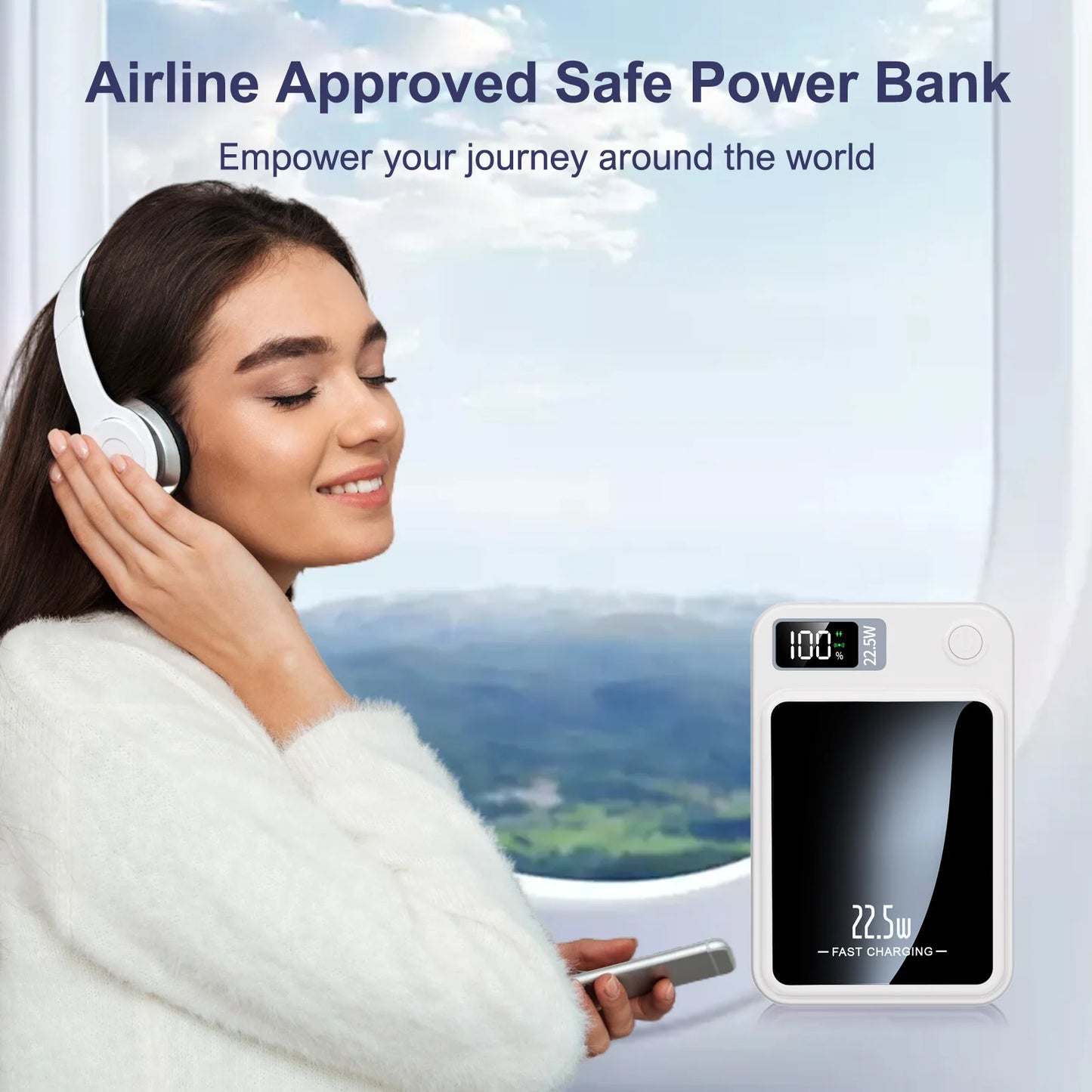 VoltEase - Magnetic Power Bank 10,000mAh
