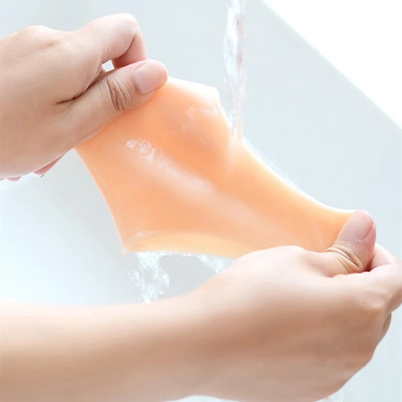 SilkHeel - Moisturizing Gel Heel Socks