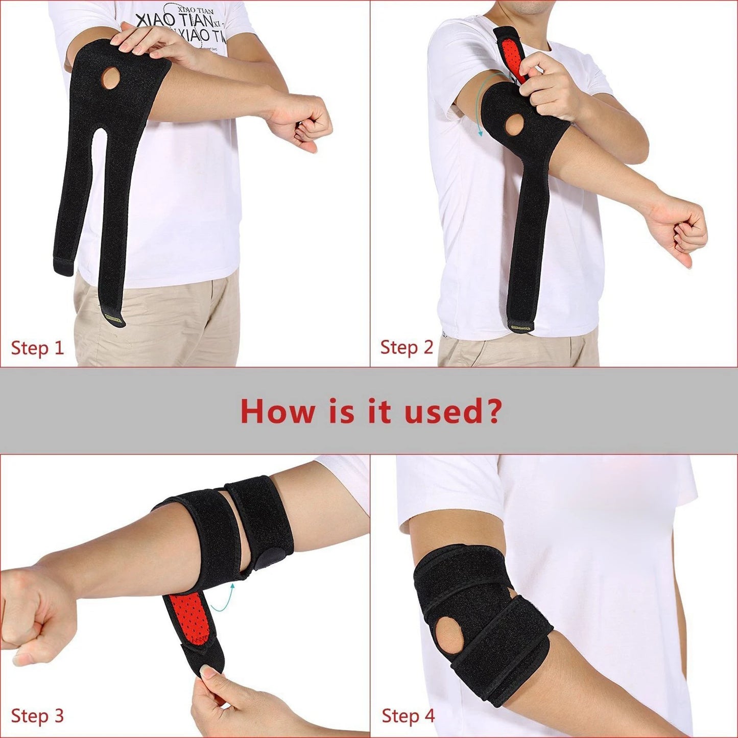 FlexiBrace - Adjustable Elbow Support Band