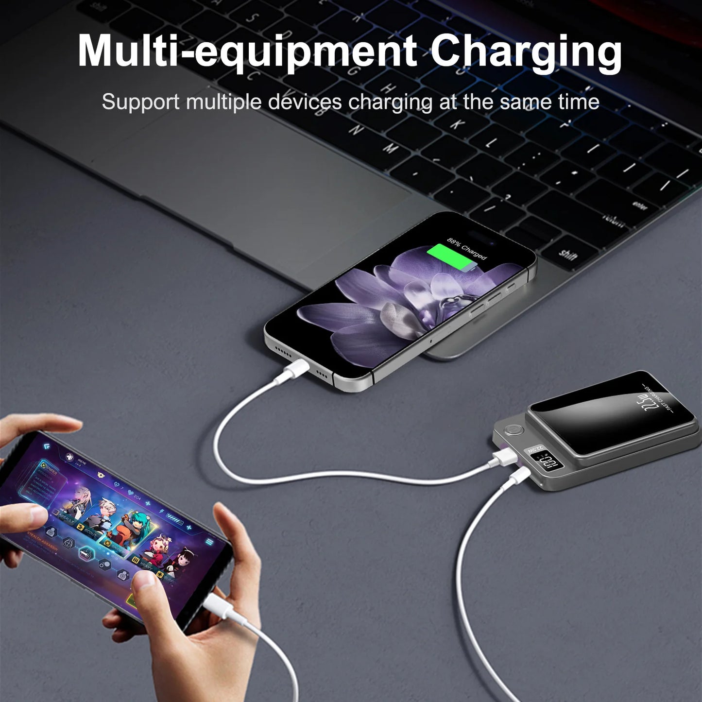 VoltEase - Magnetic Power Bank 10,000mAh