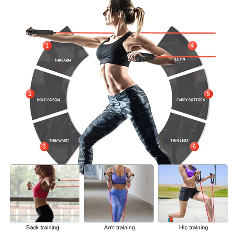 FlexCord - Resistance Bands with Handles