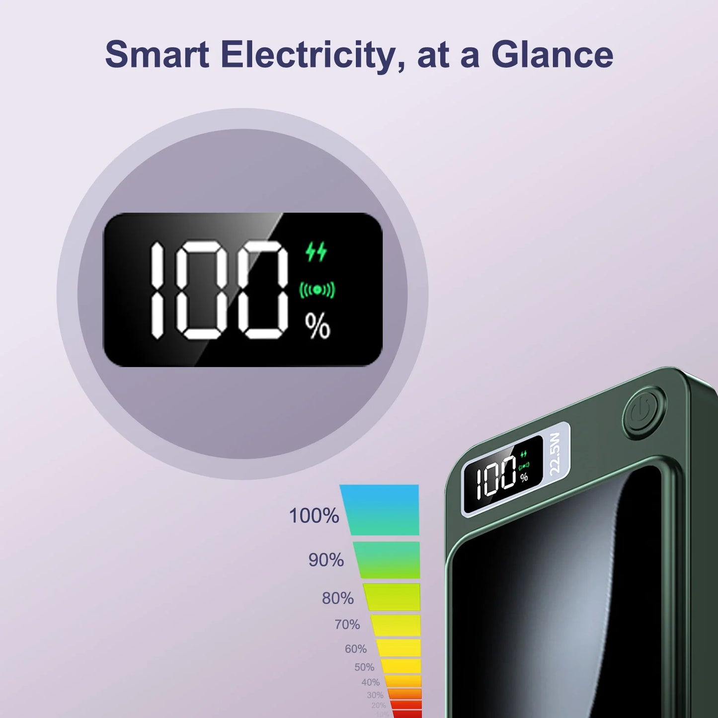 VoltEase - Magnetic Power Bank 10,000mAh