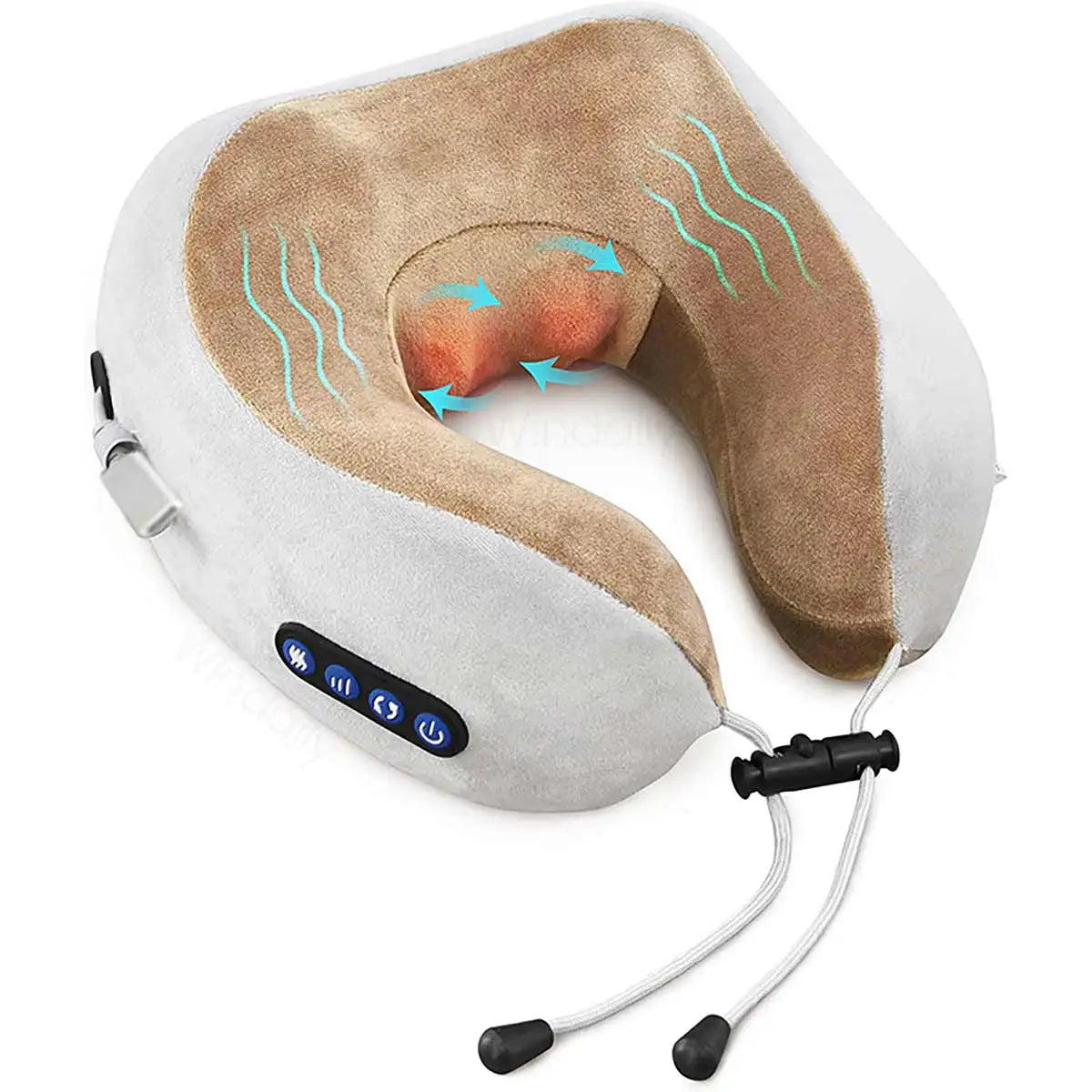 TravelEase - Heated Neck Massager Pillow
