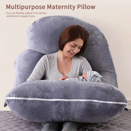 CloudNest - Full Body Maternity Pillow