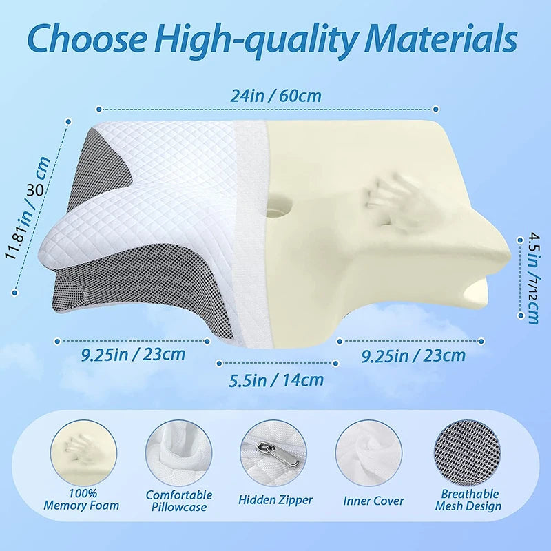 OrthoLoom - Orthopedic Memory Foam Pillow
