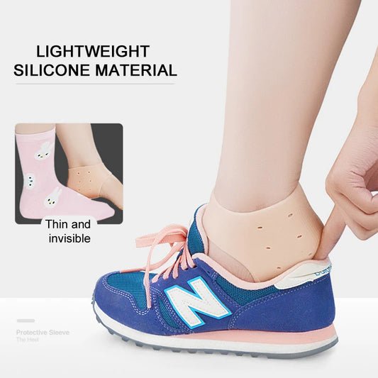 SilkHeel - Moisturizing Gel Heel Socks