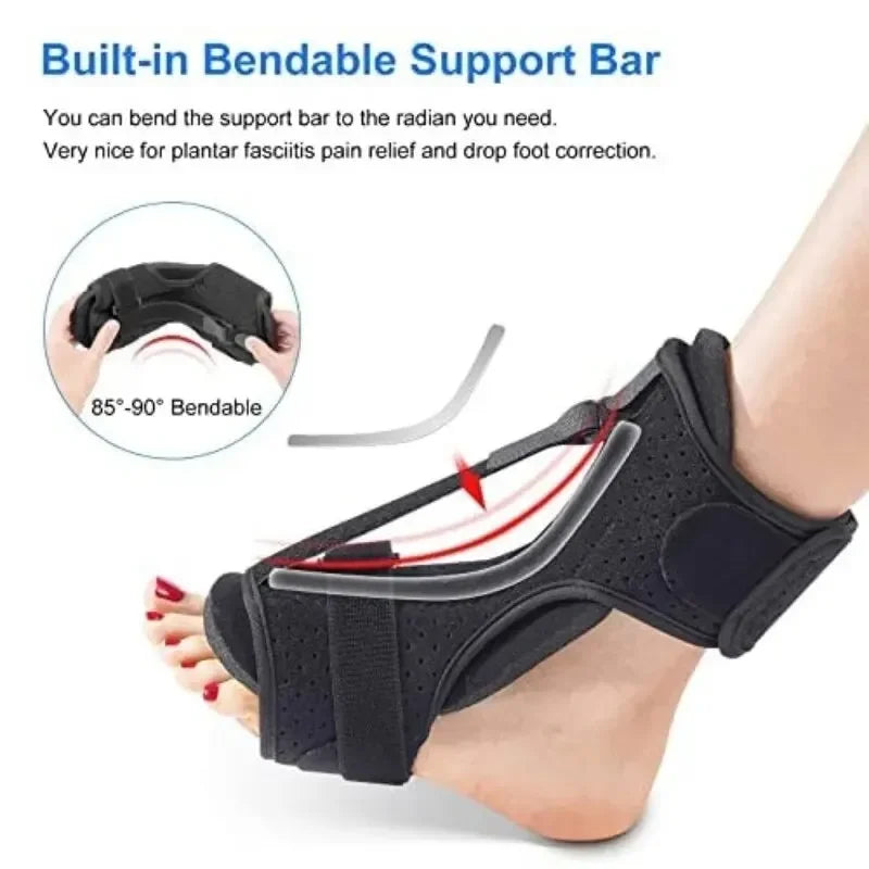 Adjustable Night Splint for Plantar Fasciitis Relief