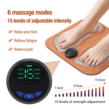 PulseSoothe - Smart EMS Foot Massage Pad
