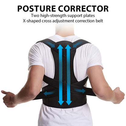 Back Posture Corrector – Adjustable Brace