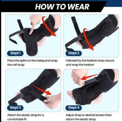 Adjustable Night Splint for Plantar Fasciitis Relief